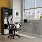 Cadeira Gamer Íris Cinza E Preta