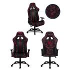 Cadeira Gamer Militar Bc3 Camo Thunderx3 Vermelho Sangue Bloo