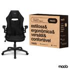 Cadeira Gamer Moob Force Giratória Braços Ajustáveis E Função