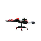 Cadeira Gamer Mvp Com Apoio Para Pernas E Revestimento Em Cou