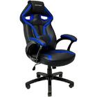 Cadeira Gamer Mx1 Giratória 9040 Preta E Azul  - Mymax