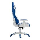 Cadeira Gamer Mx5 Giratoria Branco E Azul Mymax Mgch-mx5blwh