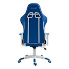 Cadeira Gamer Mx5 Giratoria Branco E Azul Mymax Mgch-mx5blwh