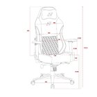 Cadeira Gamer Nr17 Lunari Knit Cinza