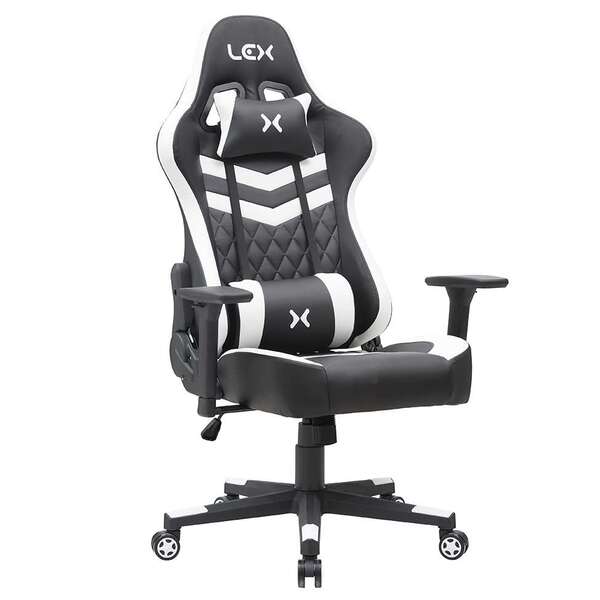 Cadeira Gamer Olympians Hades Preta E Branca