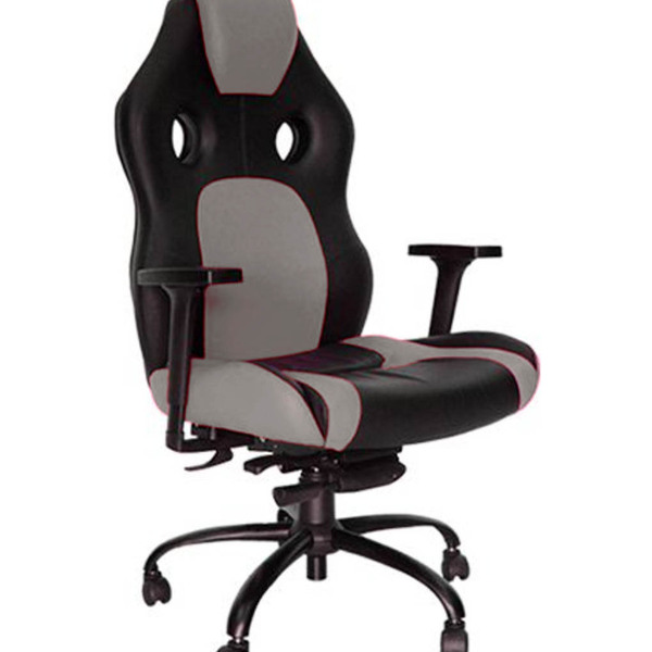 Cadeira Gamer Para Escritório Linha Gamer Racing Cinza Claro