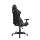 Cadeira Gamer Pelegrin Em Couro Pu Reclinável Pel-3013 Preta