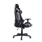 Cadeira Gamer Pelegrin Em Couro Pu Reclinável Pel-3013 Preta