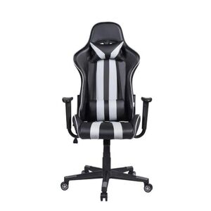 Foto de Cadeira Gamer Pelegrin Em Couro Pu Reclinável Pel-3013 Preta