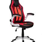 Cadeira Gamer Pelegrin Pel-3009 Couro Pu Preta e Vermelha