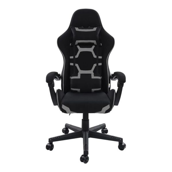 Cadeira Gamer Pelegrin Reclinável Pel-3018 Preta E Cinza