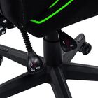 Cadeira Gamer Pelegrin Reclinável Pel-3018 Preta E Verde