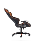 Cadeira Gamer Preta Com Laranja Mk-2040 - Makkon