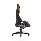 Cadeira Gamer Preta Com Laranja Mk-2040 - Makkon