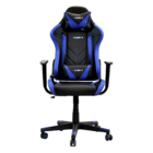 Cadeira Gamer Preto e Azul de Escritório Ergonômica Rush Race