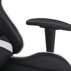 Cadeira Gamer Prime Preta e Branca com Apoio Dazz