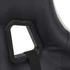 Cadeira Gamer Prime Preta e Branca com Apoio Dazz