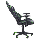 Cadeira Gamer Prime Preta e Verde com Apoio Dazz