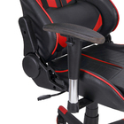 Cadeira Gamer Prime Preta e Vermelha com Apoio Dazz