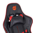 Cadeira Gamer Prime Preta e Vermelha com Apoio Dazz