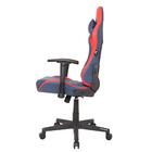 Cadeira Gamer Profissional Dc Superman Reclinável Azul
