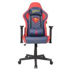Cadeira Gamer Profissional Dc Superman Reclinável Azul