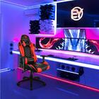 Cadeira Gamer Profissional Tgc 12 Thunderx3 Vermelha E Preta