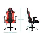 Cadeira Gamer Profissional Tgc 12 Thunderx3 Vermelha E Preta