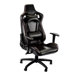 Foto de Cadeira Gamer Racer Giratória Gallant Altura Regulável Preta