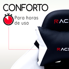 Cadeira Gamer Racer X Comfort Branca