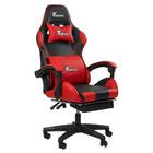 Cadeira Gamer Reclinavel Apoio Pes Pr/vm