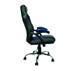 Cadeira Gamer Reclinável Base Cromada Giratória Preto/vermelh