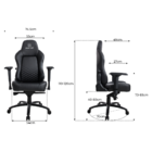 Cadeira Gamer Roxtor Legend Carbon