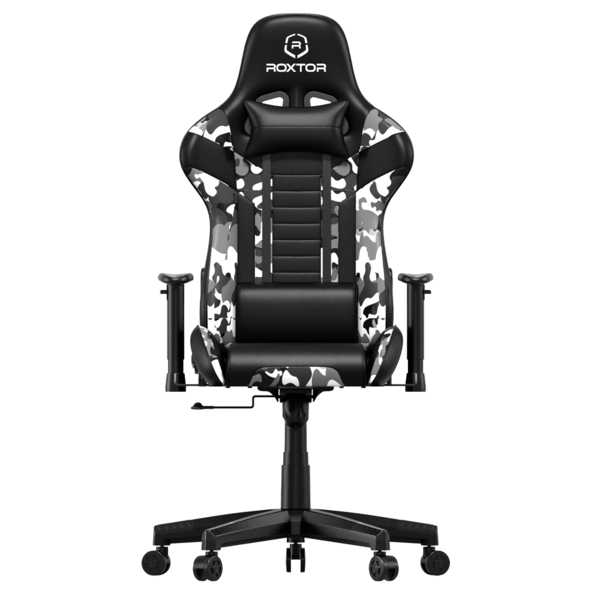 Cadeira Gamer Roxtor Warrior Preta Camuflada