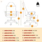 Cadeira Gamer Royale Preto Com Regulagem De Altura