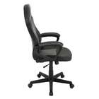 Cadeira Gamer Rush Estofada Cinza