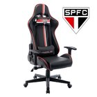 Cadeira Gamer São Paulo Spfc 3318 Espresso Móveis Preto/verme