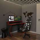 Cadeira Gamer Smartness Preta E Branca