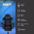 Cadeira Gamer Snake Lancaster Preta - Cgf001-p