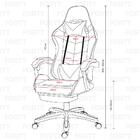 Cadeira Gamer Snake Lancaster Preta - Cgf001-p