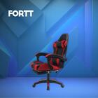 Cadeira Gamer Snake Lancaster Vermelha - Cgf001-v