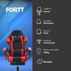 Cadeira Gamer Snake Lancaster Vermelha - Cgf001-v