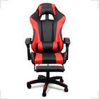 Cadeira Gamer Stillus Ergonômica Apoio Para Os Pés Vermelho