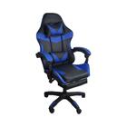 Cadeira Gamer Stillus Ergonômica Com Apoio Para Os Pés - Azul