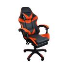Cadeira Gamer Stillus Ergonômica Com Apoio Para Os Pés - Verm
