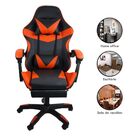 Cadeira Gamer Stillus Ergonômica Com Apoio Para Os Pés - Verm