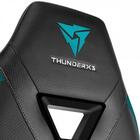Cadeira Gamer Thunderx3 Dc3 Preta/ciano