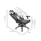 Cadeira Gamer Titans Atlas Preta E Branca