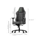 Cadeira Gamer Titans Cronus Tecido Preta