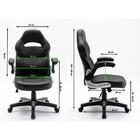 Cadeira Gamer Trevalla Relax Tl-cdg-09-1b Braços Reclináveis